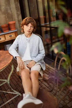 Crianças Springfield Kids Camisa rayas niño