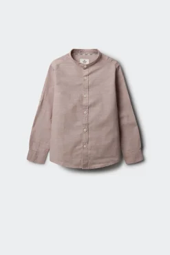 Crianças Springfield Kids Camisa textura cuello mao niño