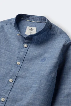 Crianças Springfield Kids Camisa textura cuello mao niño