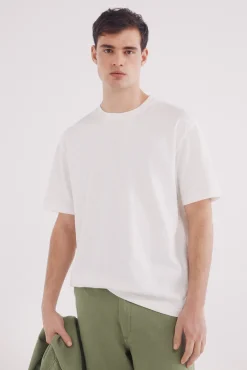 Springfield Camiseta algodón slub