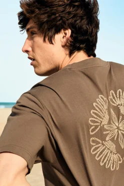 Springfield Camiseta bordados círculo