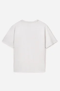 OOTO Camiseta básica con bordado avión