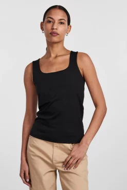 Pieces Camiseta básica escote reversible