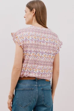 Cortefiel Camiseta básica volante