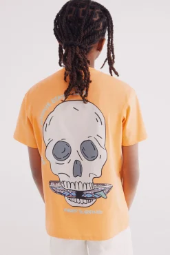 Crianças Springfield Kids Camiseta calavera niño