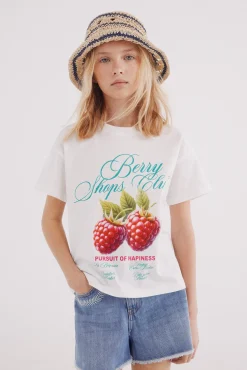Crianças Springfield Kids Camiseta cereza niña