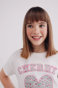 Crianças Springfield Kids Camiseta Cherry niña