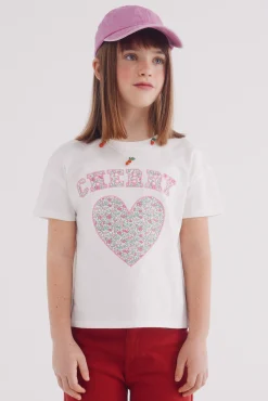 Crianças Springfield Kids Camiseta Cherry niña
