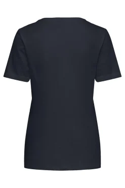 Only Camiseta con detalle de manga corta