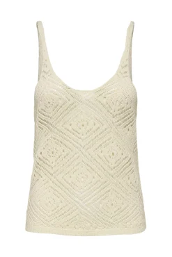 Only Camiseta crochet de tirantes