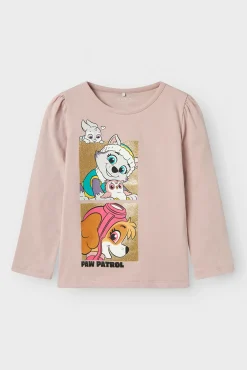 Crianças Name it Camiseta de la Patrulla Canina de niña