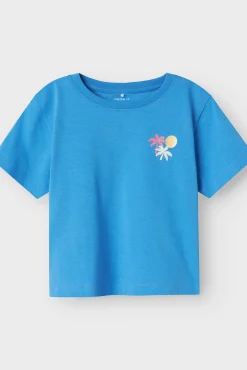 Crianças Name it Camiseta de manga corta 100% algodón
