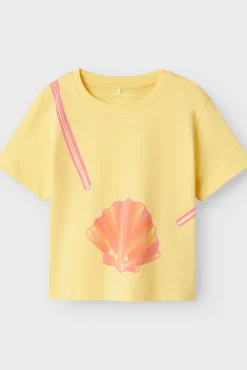 Crianças Name it Camiseta de manga corta 100% algodón
