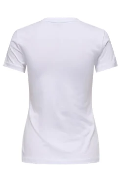 Only Camiseta de manga corta con dibujo frontal