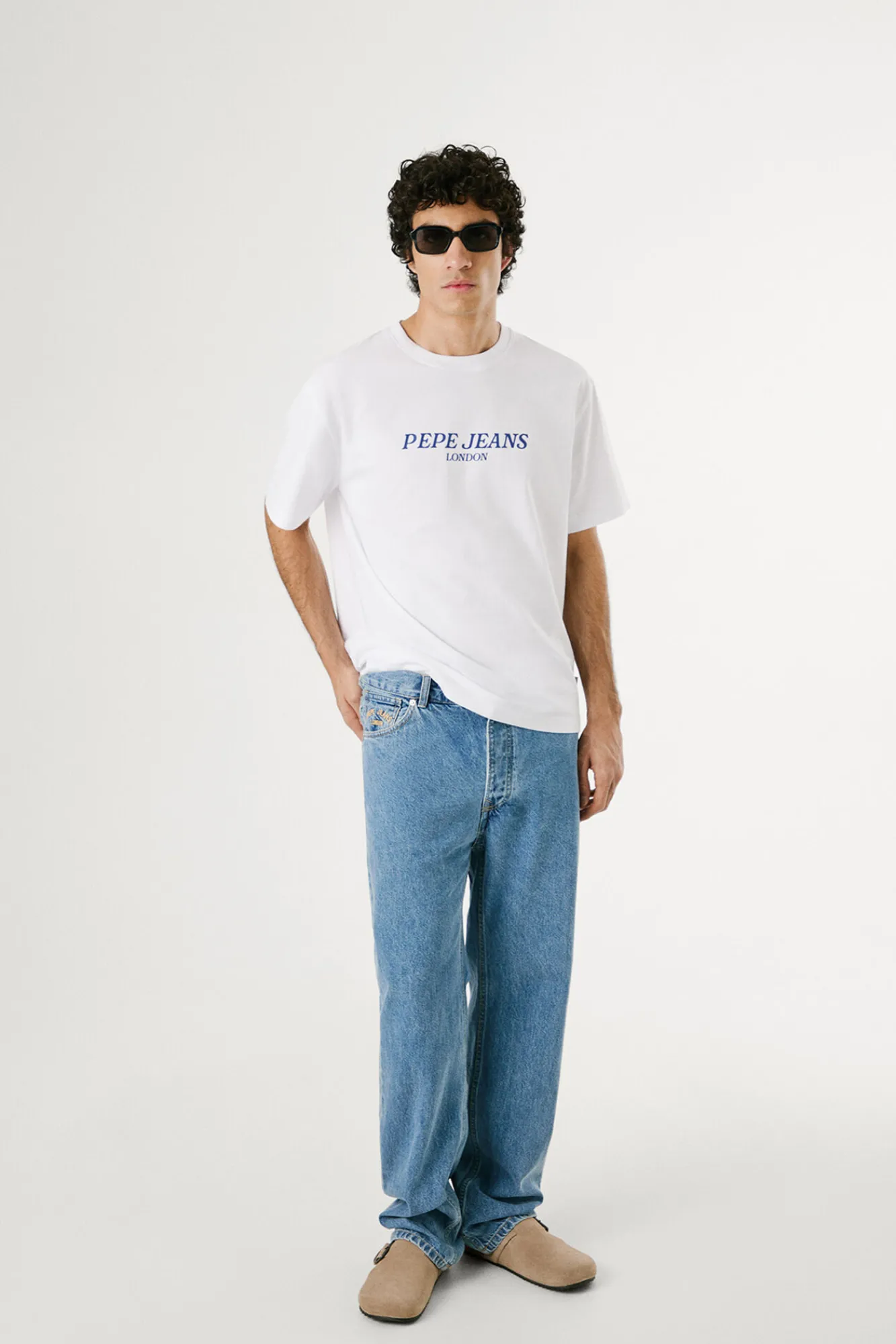 Pepe Jeans Camiseta de manga corta con logo y fantasia trasera.