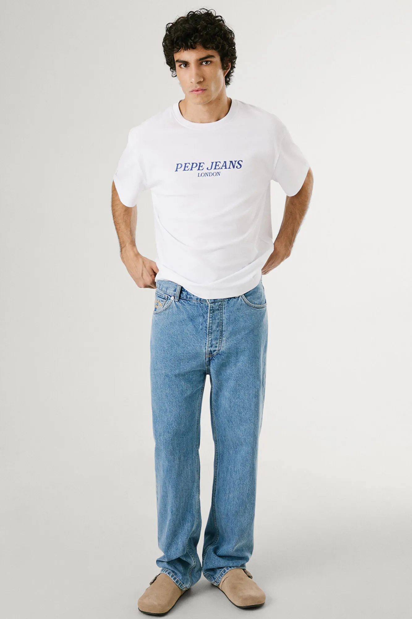 Pepe Jeans Camiseta de manga corta con logo y fantasia trasera.