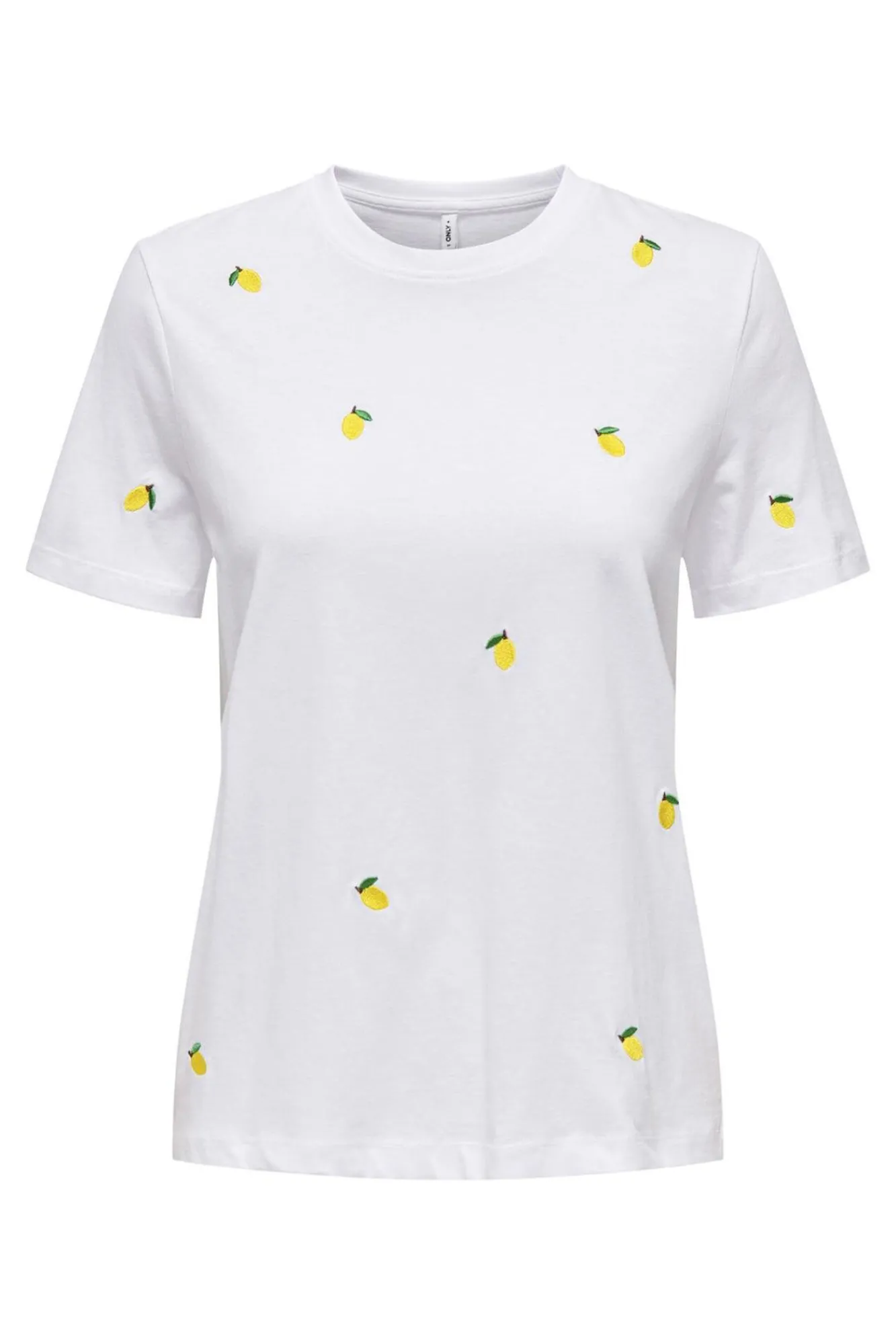 Only Camiseta de manga corta detalle bordados