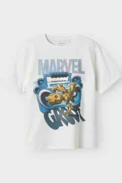 Crianças Name it Camiseta de manga corta de Marvel
