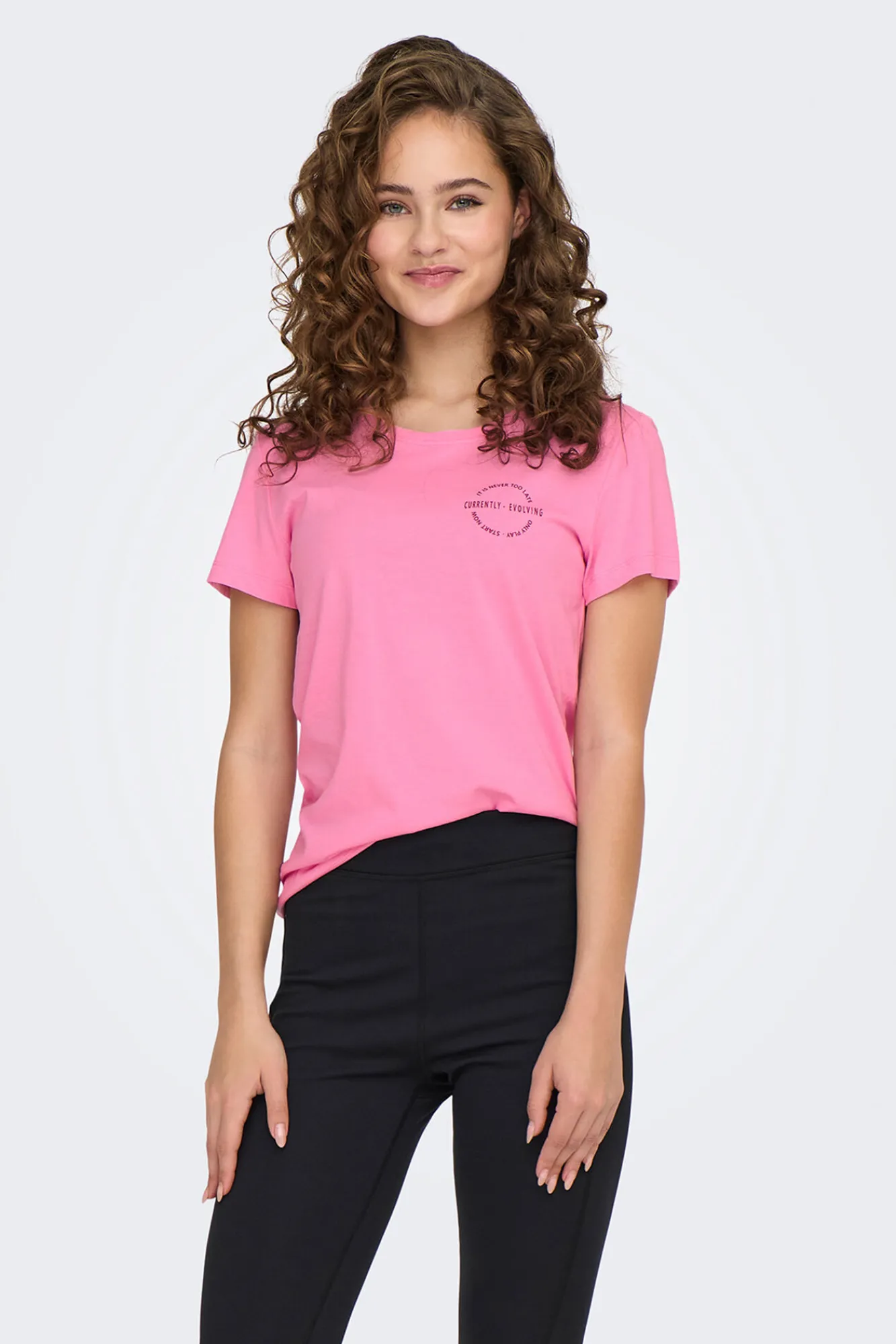 Only Play Camiseta de manga corta y cuello redondo