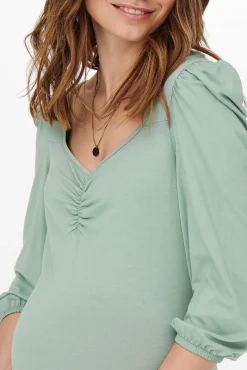 Only Maternity Camiseta de manga francesa maternity