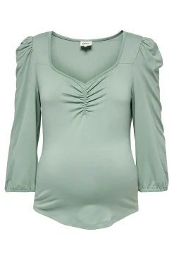 Only Maternity Camiseta de manga francesa maternity
