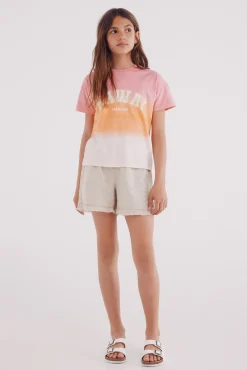Crianças Springfield Kids Camiseta dip dye niña