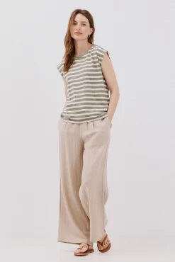 Cortefiel Camiseta escote pico