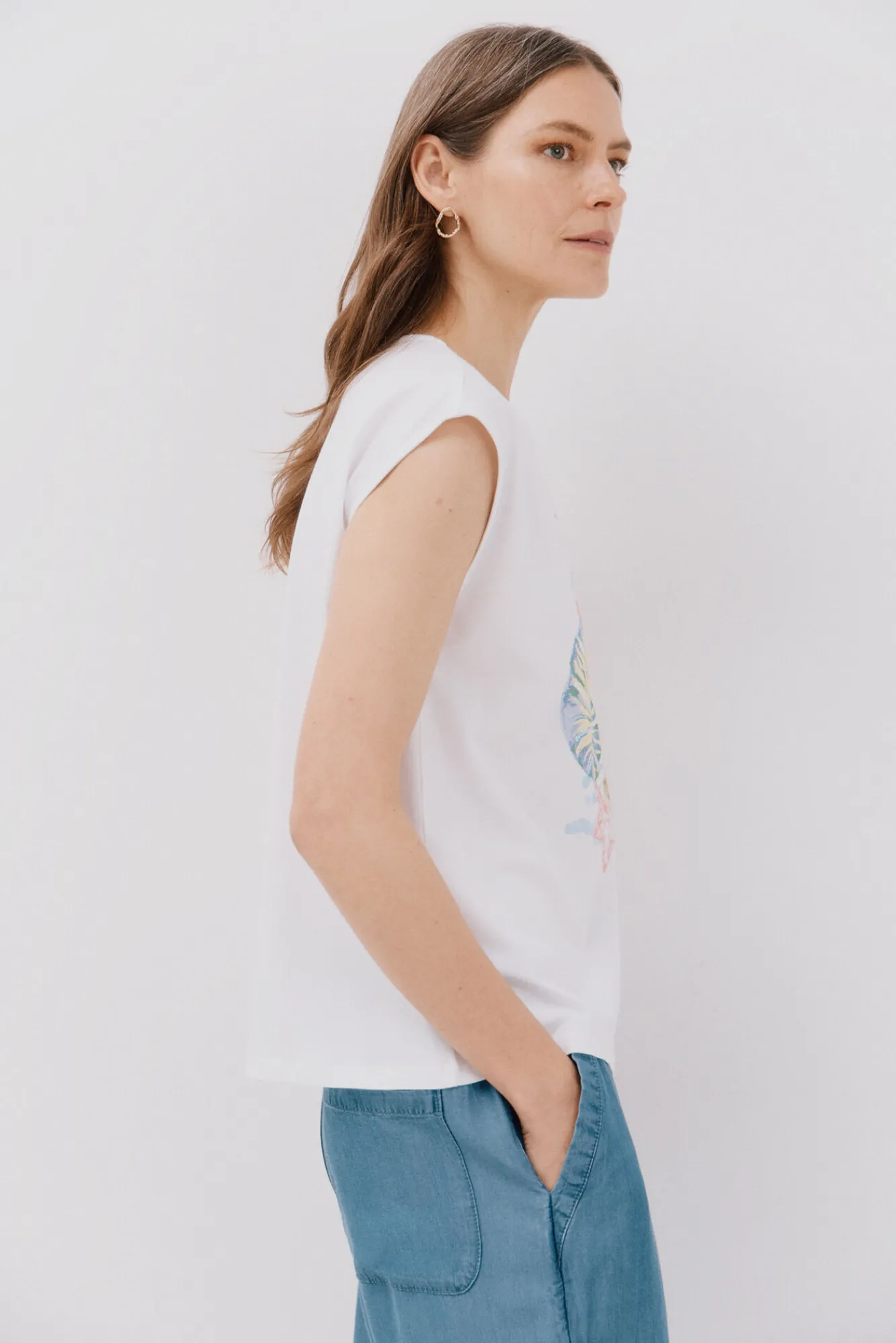 Cortefiel Camiseta estampada