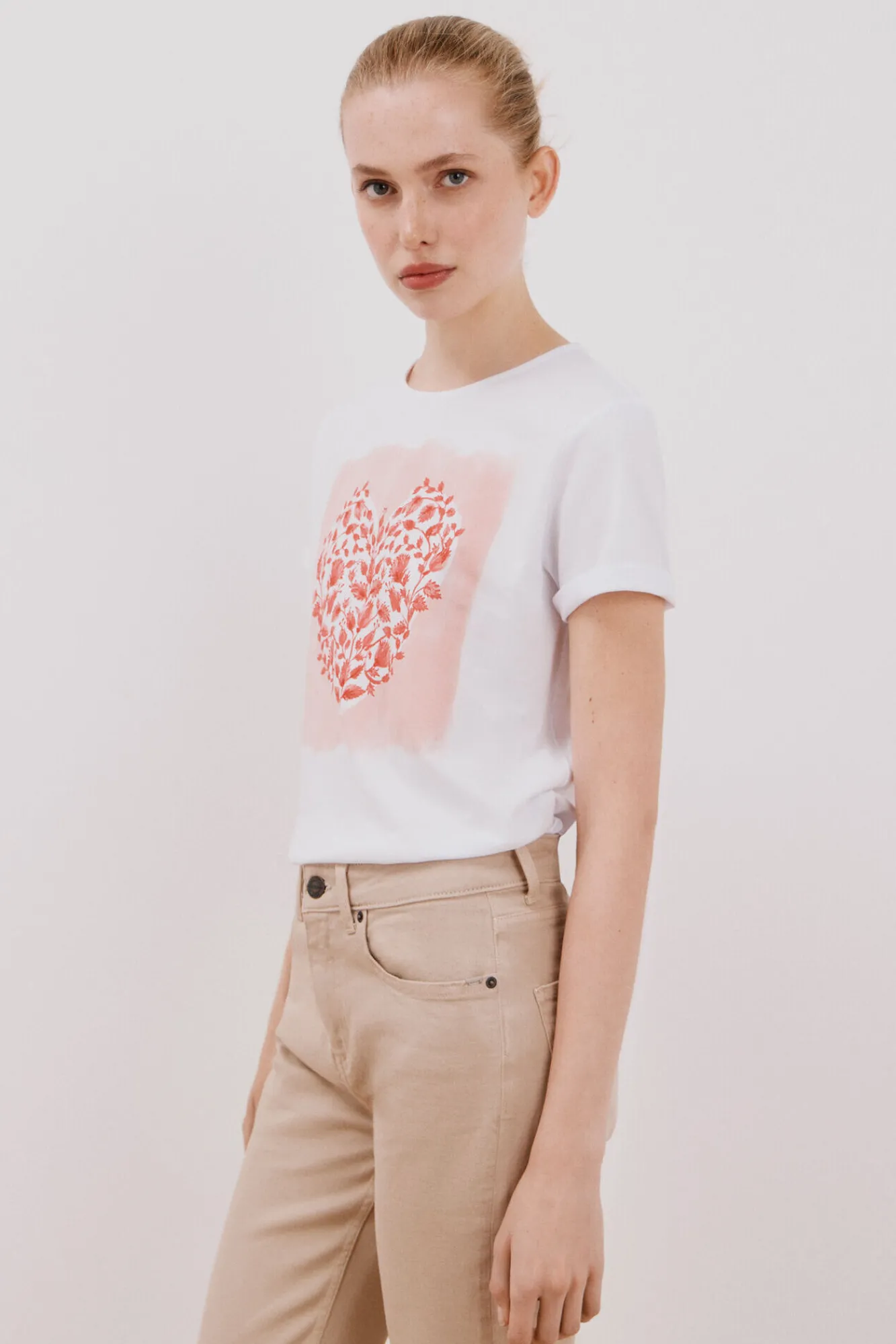 Cortefiel Camiseta estampada