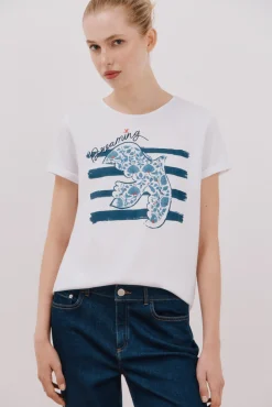 Cortefiel Camiseta estampada