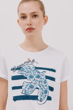Cortefiel Camiseta estampada