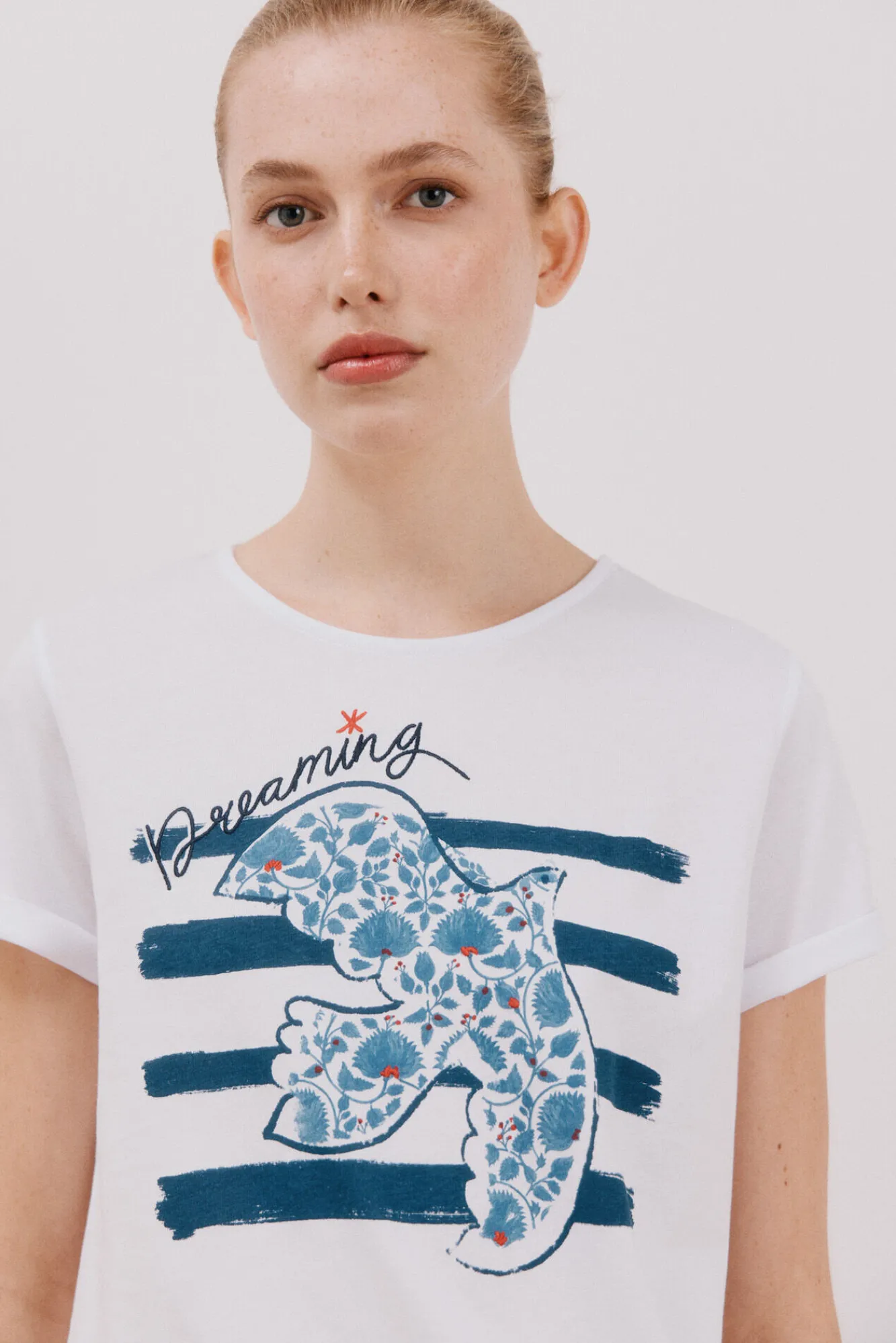Cortefiel Camiseta estampada