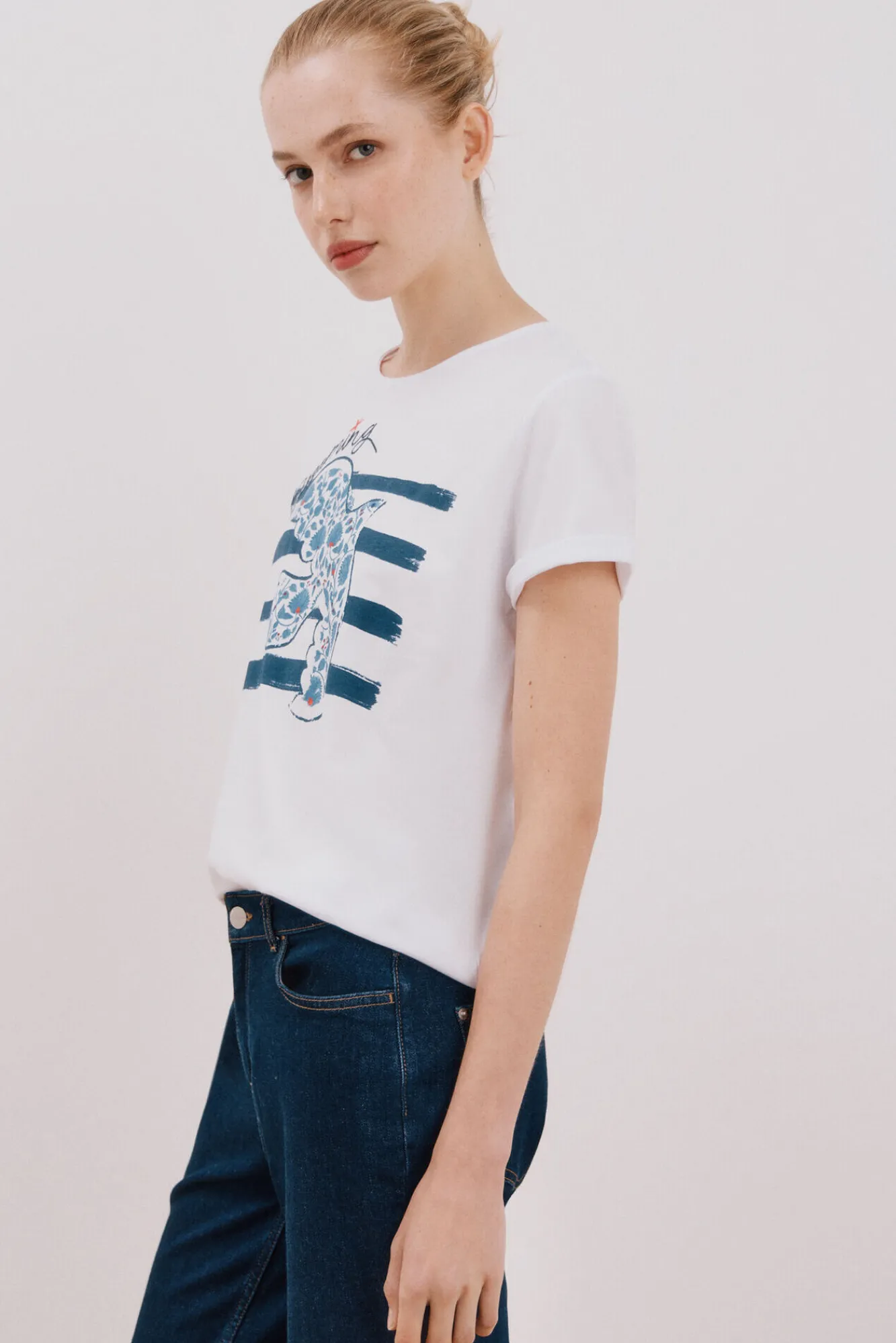 Cortefiel Camiseta estampada