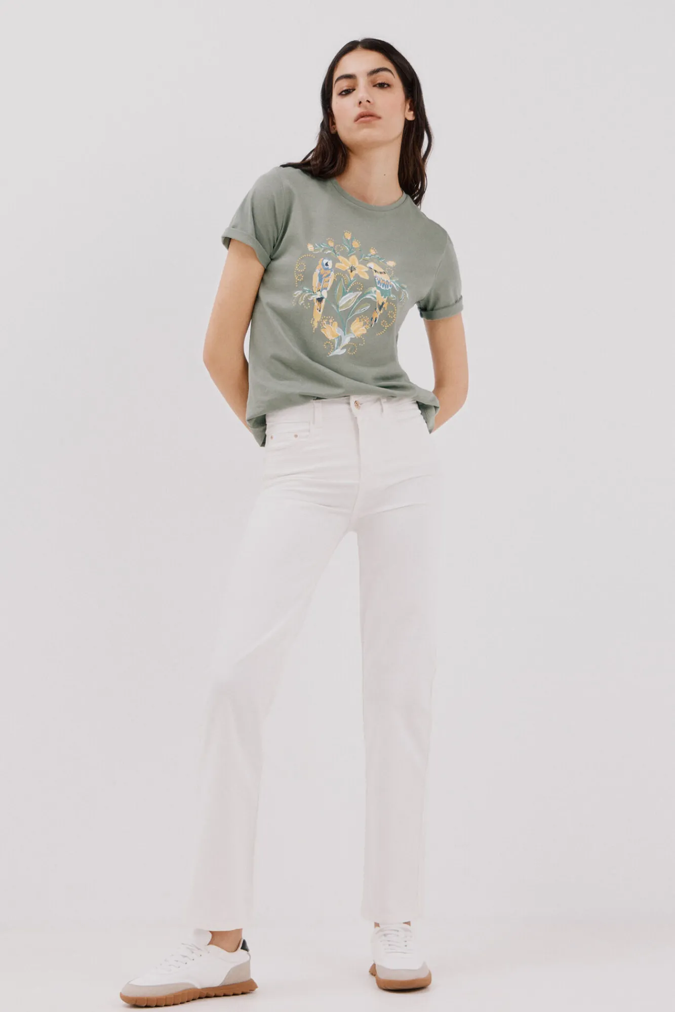 Cortefiel Camiseta estampada