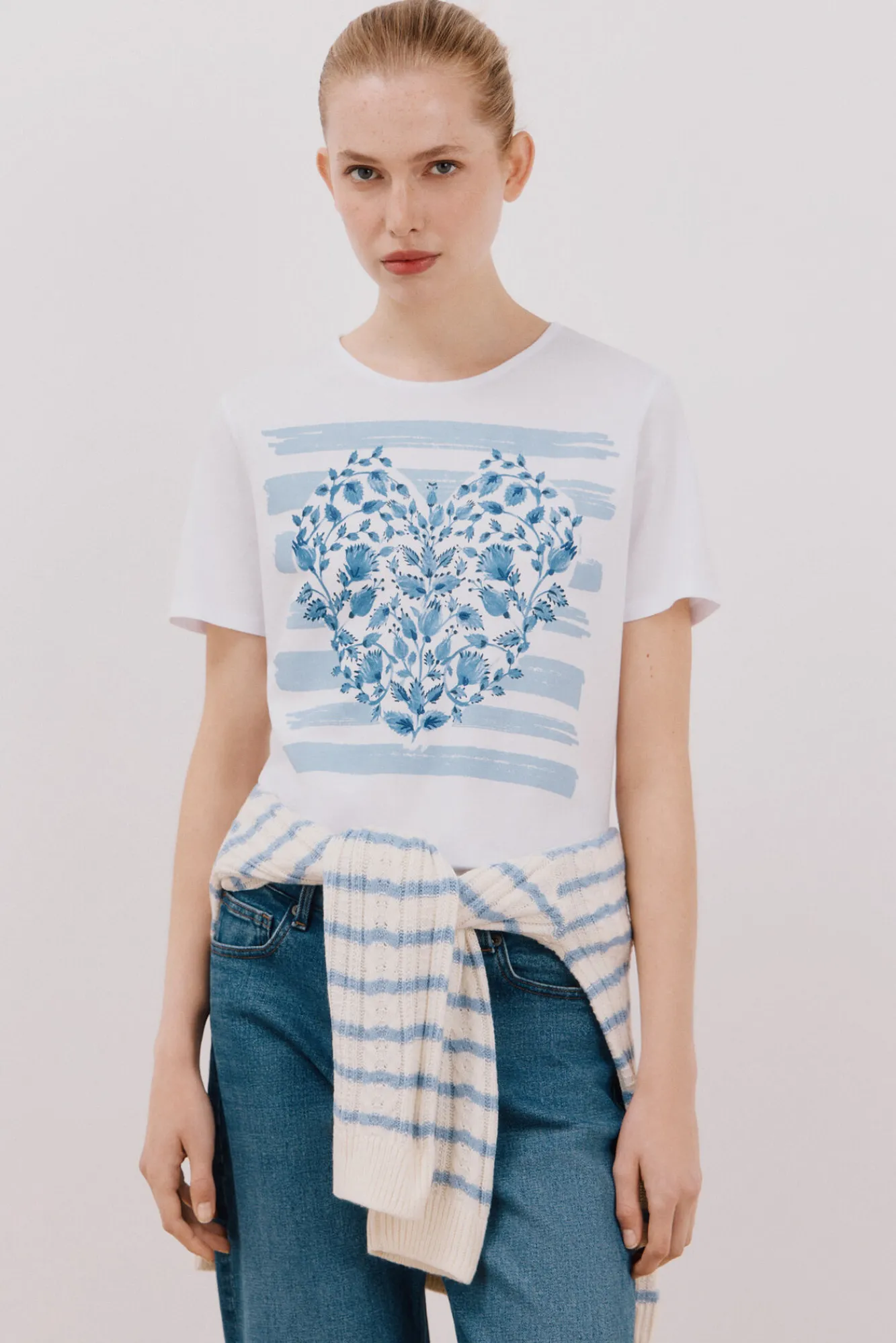 Cortefiel Camiseta estampada
