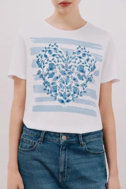 Cortefiel Camiseta estampada