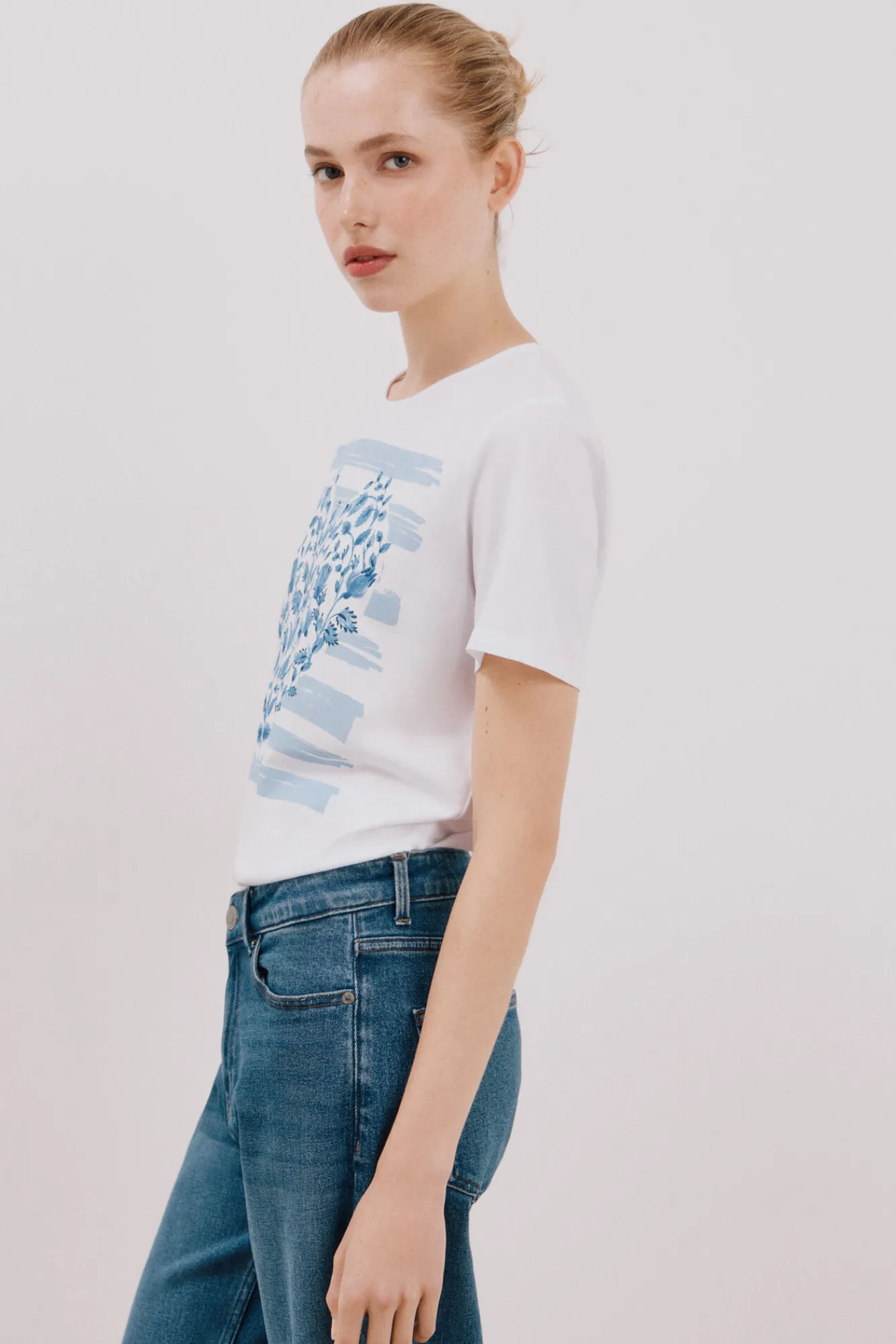 Cortefiel Camiseta estampada