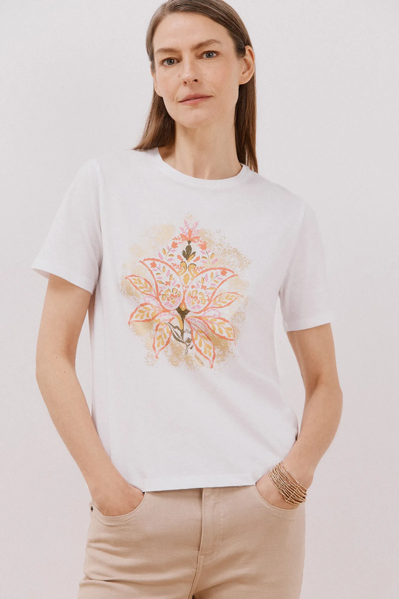 Cortefiel Camiseta estampada