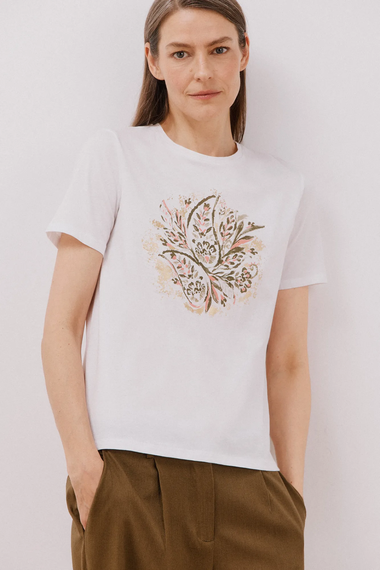 Cortefiel Camiseta estampada