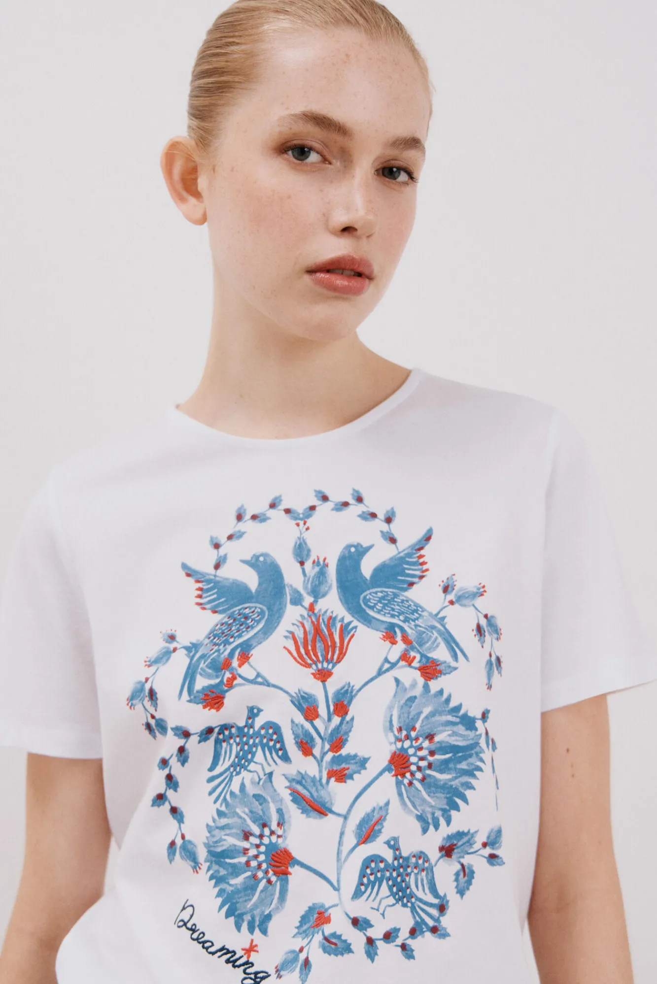 Cortefiel Camiseta estampada