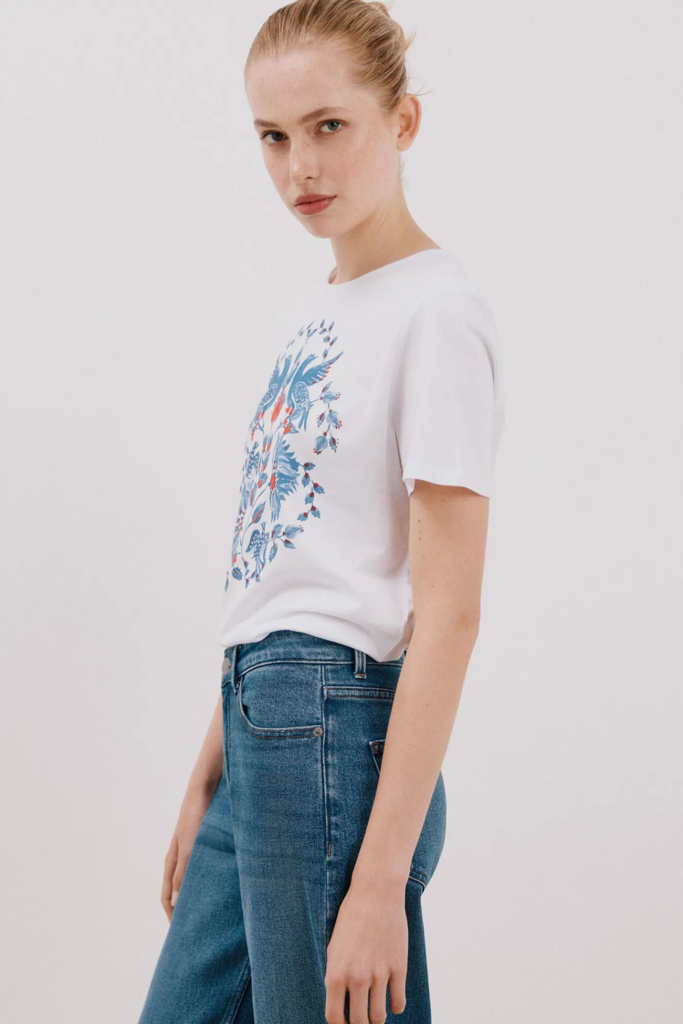 Cortefiel Camiseta estampada