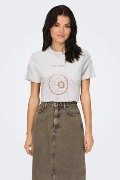Only Camiseta estampada de manga corta