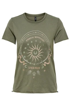 Only Camiseta estampada de manga corta