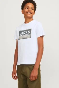 Crianças Jack & Jones Junior Camiseta estampada logo