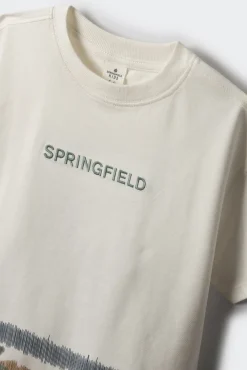 Crianças Springfield Kids Camiseta estampada niño