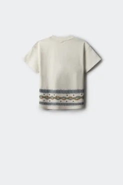 Crianças Springfield Kids Camiseta estampada niño