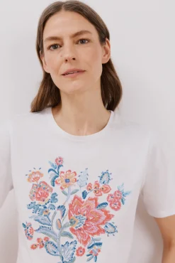 Cortefiel Camiseta estampado floral