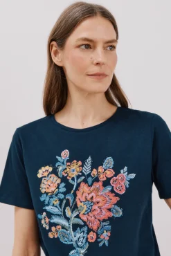 Cortefiel Camiseta estampado floral