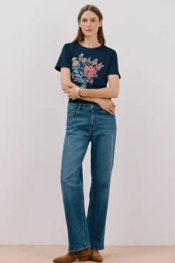 Cortefiel Camiseta estampado floral
