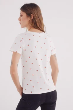Springfield Camiseta estampado frutas